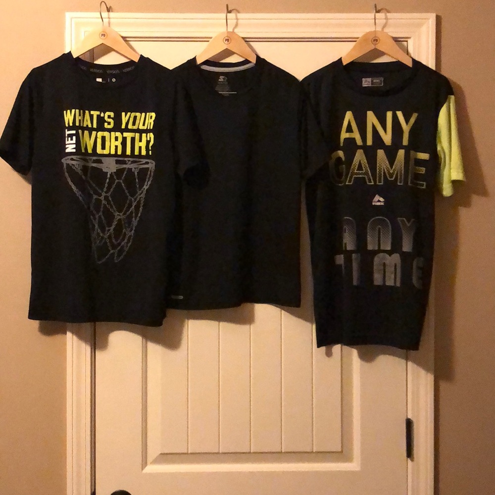 7 Boys dri-fit shirts